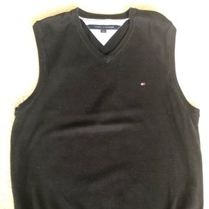 Tommy Hilfiger black sweater vest